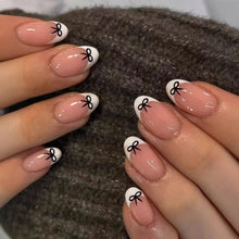 Load image into Gallery viewer, White Tip French Press on Nails
