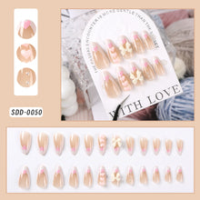 Load image into Gallery viewer, 24Pcs 3D kuromi press on nails
