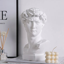 Load image into Gallery viewer, David Head Resin Statues
