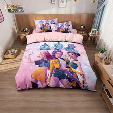 Load image into Gallery viewer, K-Pop Demon Hunters Printed Bedding Set
