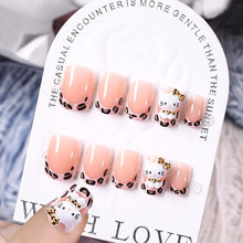 Load image into Gallery viewer, 24Pcs 3D kuromi press on nails
