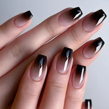 Load image into Gallery viewer, Jelly Glue Gradient Press on Nails
