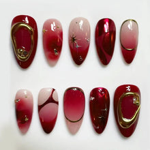 Load image into Gallery viewer, Romantic Press On Nails
