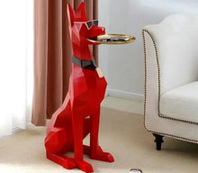 Load image into Gallery viewer, Giant Doberman Figure Side Table
