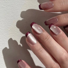 Load image into Gallery viewer, Jelly Glue Gradient Press on Nails
