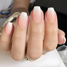 Load image into Gallery viewer, Jelly Glue Gradient Press on Nails
