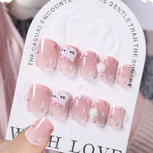Load image into Gallery viewer, 24Pcs 3D kuromi press on nails
