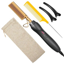 Load image into Gallery viewer, Electric Hair Straightening and Styling Tools
