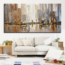 Load image into Gallery viewer, Large modern abstract oil painting
