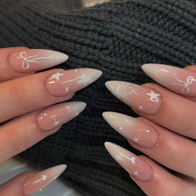 Load image into Gallery viewer, White Tip French Press on Nails
