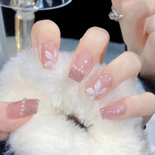 Load image into Gallery viewer, 24Pcs 3D kuromi press on nails
