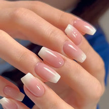 Load image into Gallery viewer, Jelly Glue Gradient Press on Nails
