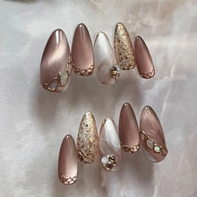 Load image into Gallery viewer, Romantic Press On Nails
