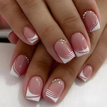 Load image into Gallery viewer, Jelly Glue Gradient Press on Nails
