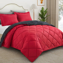 Load image into Gallery viewer, Reversible Comforter Bedding Set
