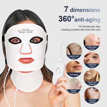Load image into Gallery viewer, Silicone LED Face and Neck Mask

