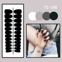 Load image into Gallery viewer, Jelly Glue Gradient Press on Nails
