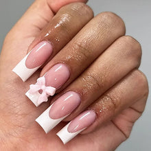 Load image into Gallery viewer, White Tip French Press on Nails
