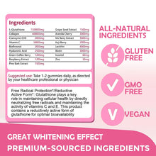 Load image into Gallery viewer, GLUTA WHITE Glutathione Skin Whitening Supplement
