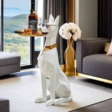 Load image into Gallery viewer, Giant Doberman Figure Side Table
