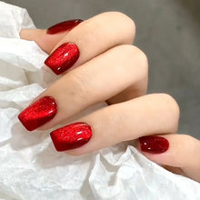 Load image into Gallery viewer, Jelly Glue Gradient Press on Nails
