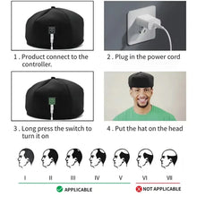 Load image into Gallery viewer, Red Light Therapy Hat
