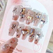 Load image into Gallery viewer, 24Pcs 3D kuromi press on nails
