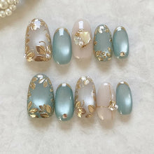 Load image into Gallery viewer, Romantic Press On Nails
