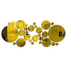 Load image into Gallery viewer, 26 PCs 3D Acrylic Mirror Wall Sticker
