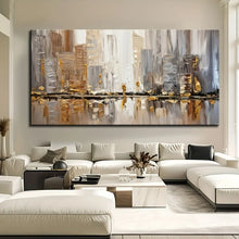 Load image into Gallery viewer, Large modern abstract oil painting
