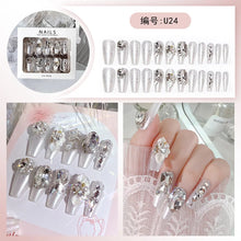 Load image into Gallery viewer, 24Pcs 3D kuromi press on nails
