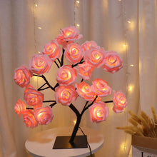 Load image into Gallery viewer, LED Rose Flower Table Lamp
