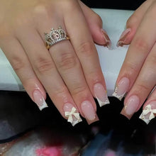 Load image into Gallery viewer, White Tip French Press on Nails
