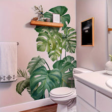 Load image into Gallery viewer, 2pc Set Large Size Green Plant Wall Sticker
