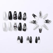Load image into Gallery viewer, 24Pcs 3D kuromi press on nails
